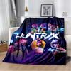 Мультяшное K-pop Охотники на демонов Руми Мира Зои HD Мягкое Фланелевое Одеяло для Кроватей Спальни Дивана, Плед для Покрывала Пикника Подарка
