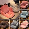 Cute Chair Cushion Comfy Plush Seat Cushion with Backrest Non-Slip Floor Pillow Tatami Seat Pad for Office Lazy Sofa Bedroom