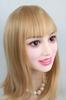 Только голова куклы Голова из ТПЭ высокого качества Только голова Тип парика 2 типа крепления Тип парика Короткие волосы Не #212-Блонд (Подставка в комплекте)