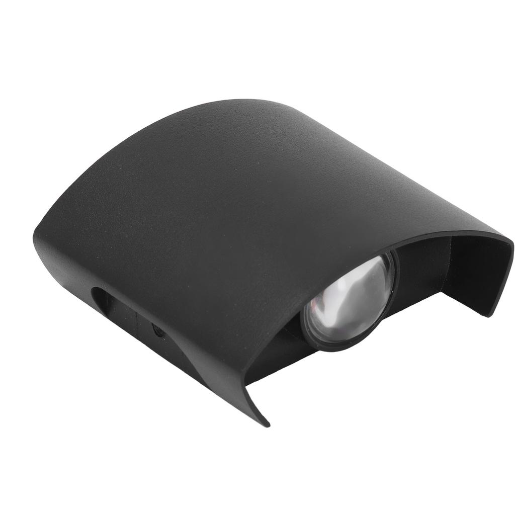 LED Wall Light Waterproof Decorative Aluminum Alloy Black Wall Sconce Lamp for Outdoor 110?265V