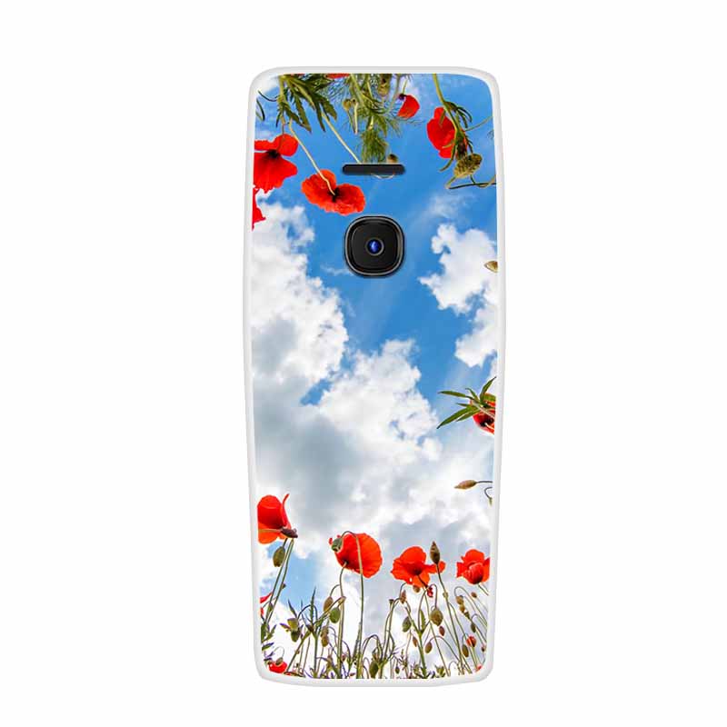 For Nokia 8210 4G Case Clear Painted Silicone Phone Cases for Nokia 8210 Cover Protective Coque for Nokia8210 Capas Bumper Coque