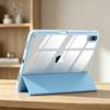 Для Apple iPad (А16) Чехол для iPad 11-го 11'' 2025 года / 10-го 10.9'' 2022 года с держателем для карандаша, Гибридный чехол для iPad 11 10 с прозрачной задней панелью