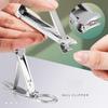 Nail Clipper Foldable Labor-Saving Anti-Slip Manicure Pedicure Professional Finger Toe Clippers for Adult