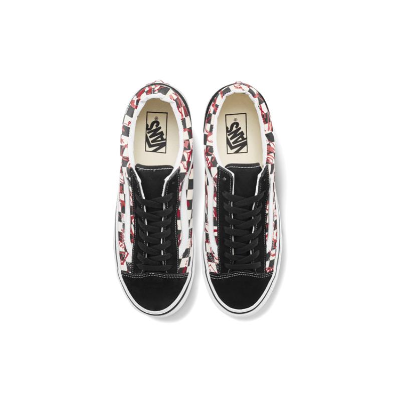 Vans Style 36 Checkerboard Red Vans VN0A3DZ31IW