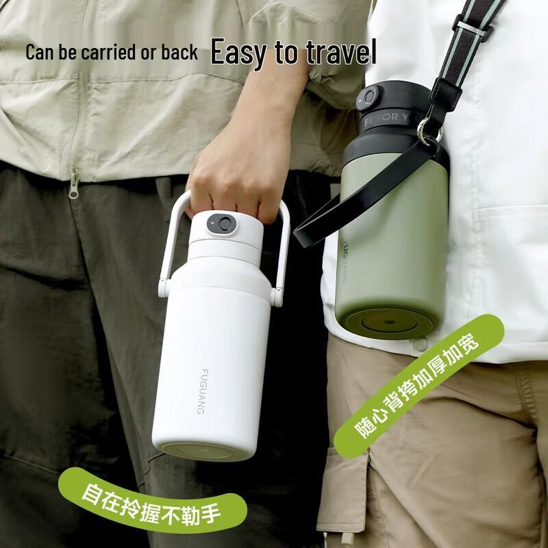 FUGUANG Smart Fingerprint Lock 316L Thermos Bottle