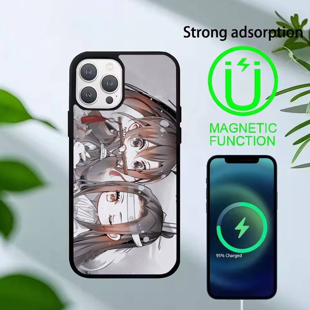 Чехол для телефона «Грандмастер H-Демоническое Культивирование» для iPhone 17,16,15,14,13,Pro,Max,Plus, Магнитный для беспроводной зарядки Magsafe