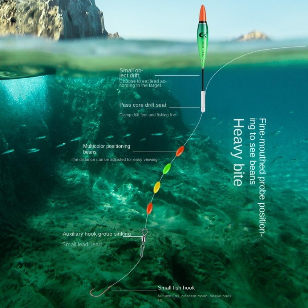 Slip Drift Tube Light Float Buoy Strike Rock Fishing Floats Hot. Бобберс с длинным хвостом