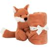 JELLYCAT Серия "Застенчивые" Лисенок Полотенце-обнимашка Кукла-целитель Аксессуары