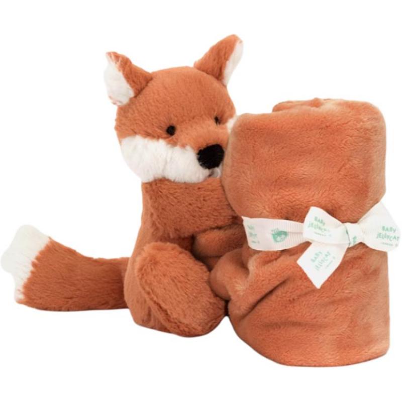 JELLYCAT Серия "Застенчивые" Лисенок Полотенце-обнимашка Кукла-целитель Аксессуары