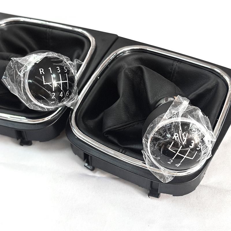 Ручка переключения передач 5/6 скоростей с кожаным чехлом для багажника для Volkswagen VW Golf 5 V 6 VI MK5 MK6 Jetta 2005-2014 Car Stying