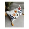 Bugi Home Collection Punch Embroidered Throw Pillow Cover