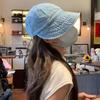 Sunscreen Visors Cap Cloth Snapback Hat Retro Denim Baseball Cap  Women