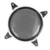 ACROPIX Car Woofer Cover Speaker Grille Protector 20cm Metal Mesh Round with Mounting Kit Black 5pcs