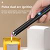 Электрическая дуговая зажигалка Type-C 360° кухонная свеча газовая плита плазменная импульсная наружная металлическая ветрозащитная электрическая витрина крюк для зажигания пистолет