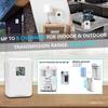 Новая WiFi метеостанция 2 в 1 Датчик скорости/направления ветра Термометр Гигрометр Умная метеостанция для помещения и улицы