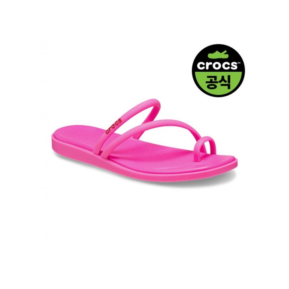 Crocs Женские сандалии Miami Toe Loop Pkcr