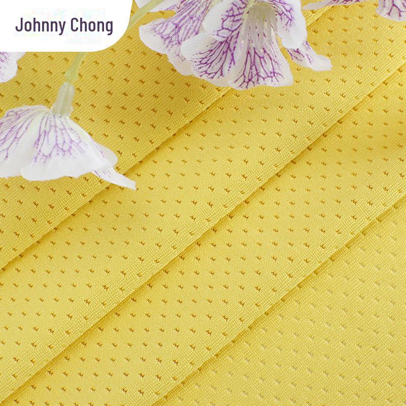 Polyester-Ammonia Elastic Butterfly Mesh: Spring/Summer Quick-Dry Sportswear Fabric - Moisture-Wicking, Breathable Jacquard Mesh.