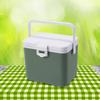4.5L Insulated Portable Cooler with Handle Picnic Ice Bucket Heat Preservation Food Storage Cooler Box for Beach Picnic
