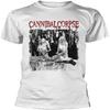 Cannibal Corpse - Белая футболка "Butchered at Birth"