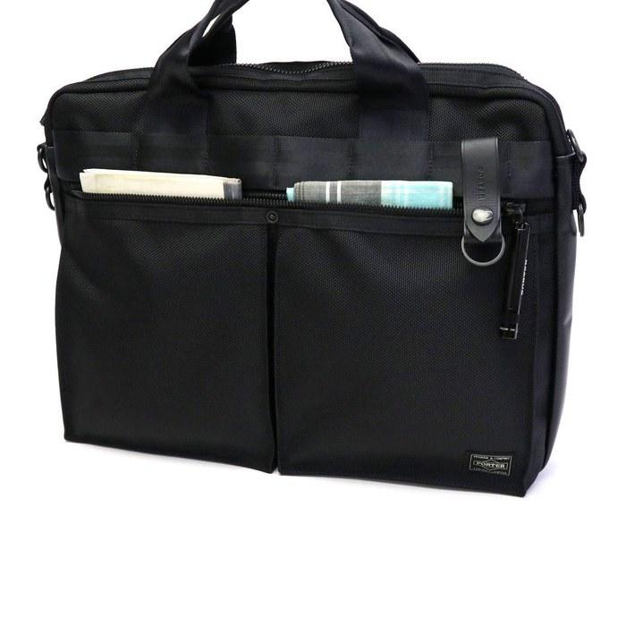[Porter] HEAT 2-Way Business Bag 703-07881 Black 41x30x5.5cm