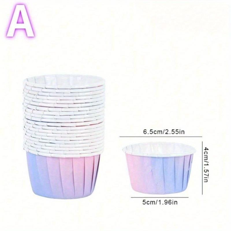 Greaseproof Paper Baking Cups Muffin Liners for Cake Decorating Household Kitchen Bakeware Tools Disposable Cupcake Wrappers