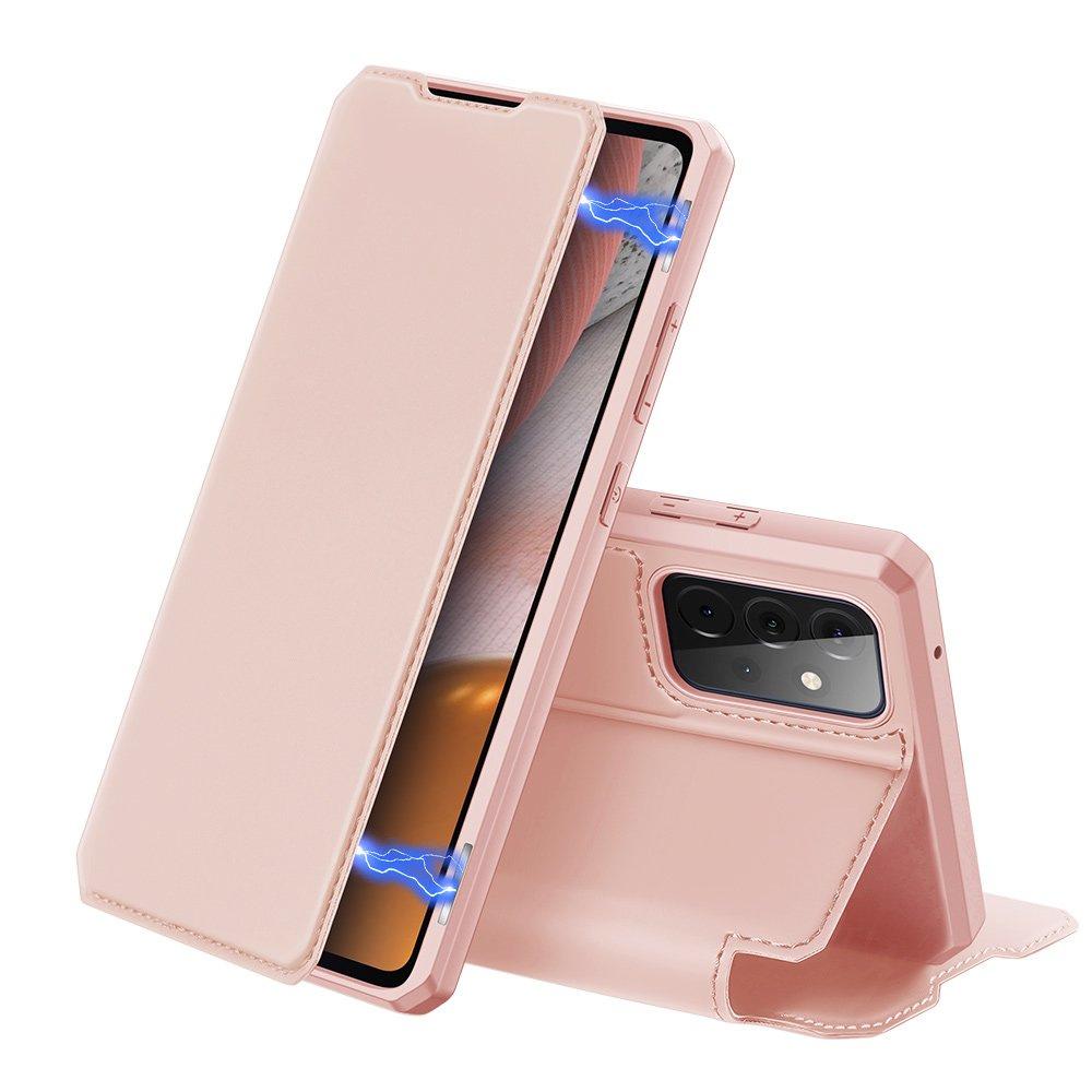 DUX DUCIS Skin X Flip Case for Samsung Galaxy A72 4G - Pink