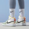 Nike Кроссовки Court Borough Mid Off White Green GS FV3649-171