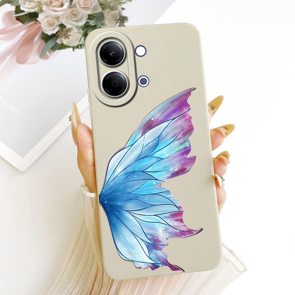 For Vivo Y05 Y11d 2026 Cute Cat Flower Cartoon Phone Case For Vivo Y11D Y05 4G Shockproof Soft Silicone Covers Bumpers
