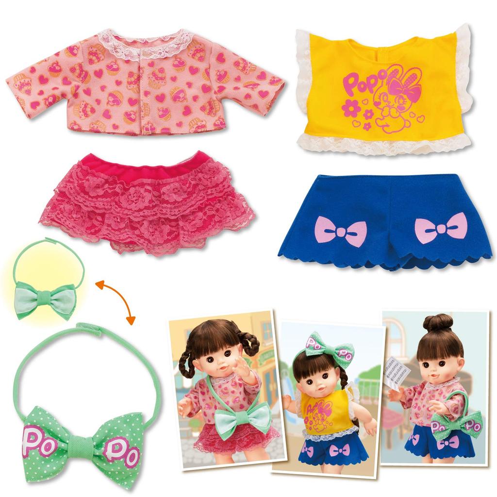 People Popo-chan Dress Up 7DAYS Coordination Set Mega Ribbon with Lots of Arrangements AI-736