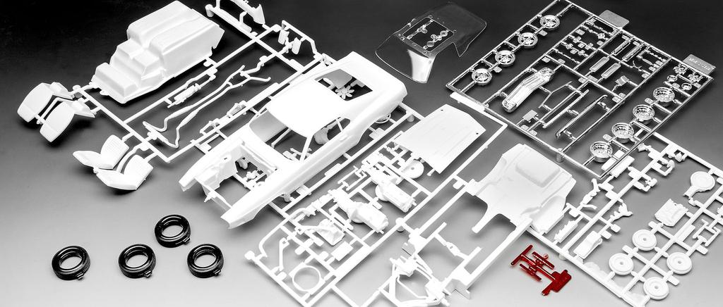 Немецкий Revell Shelby Mustang GT500 пластиковая модель сборочный комплект 07729 1/25 '70 (Машина)