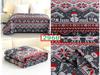 Christmas blanket for bed 220x200 cm quilted Christmas patterns