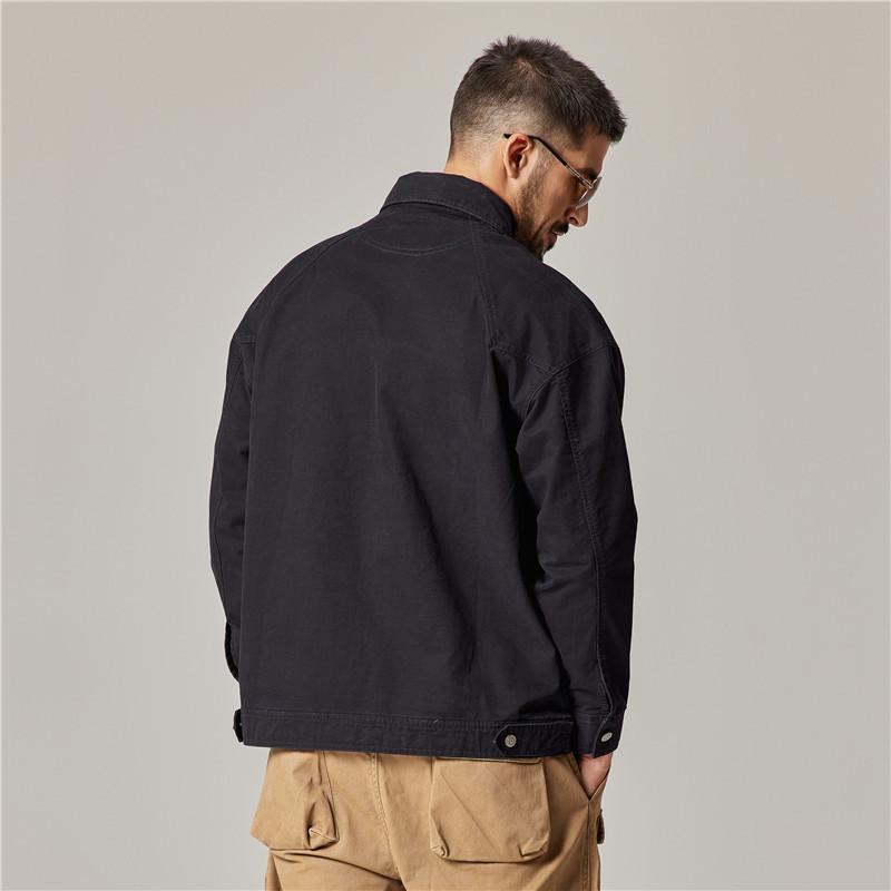 Куртка American Heavy Retro Tooling, мужская свободная, крутая, охотничья, мужская, стираная, хлопковая куртка Coach