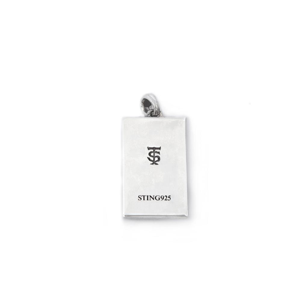 Sting925 Meander Onyx Pendant