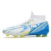 Новые высокие футбольные бутсы для взрослых мужчин и женщин, для искусственной травы, нескользящие, с длинными шипами, для тренировок и игры в футбол