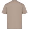 Emporio Armani Мужская футболка с принтом букв, круглым вырезом и коротким рукавом, коричневая EM000943AF10762-F6065