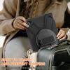 360 Degree Rotating Hard Plastic Shockproof Protective Tablet Case for Samsung Tab A9 Plus Featuring a Convenient Shoulder Strap