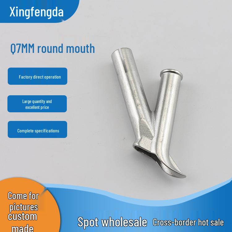 Аксессуары для фена для сварки горячим воздухом: Насадки из нержавеющей стали - Треугольная фиксированная точка, Y-образная и Круглая насадка