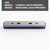 Custom Fit Tool-Free For Tesla Model YL Y Launch Juniper 65W Type-C USB HUB Fast Charging Model 3 Highland Expansion Dock