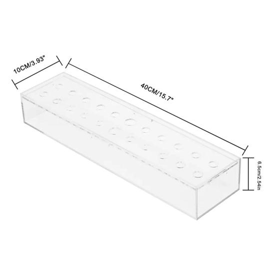 Декоративная коробка Yousheng, низкая укладка, сделай сам, акриловая прямоугольная Настольная ваза для Дня матери, настольная ваза с цветами, праздничная поставка