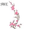 Floral Lace Applique for Clothing Cherry Blossom Patches Clothing, Vintage Plum Sewing Patches, Iron on Personalized DIY Supplies Appliques