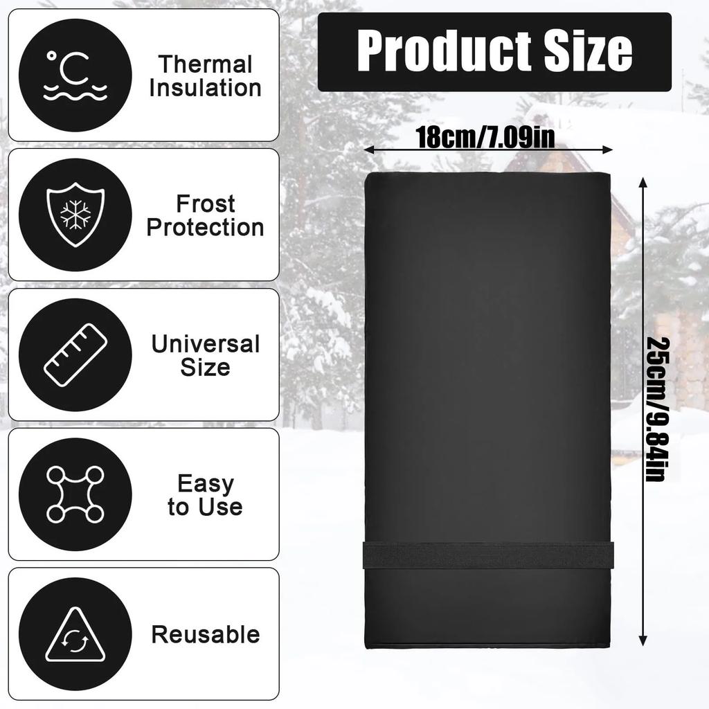 1pc Winter Waterproof Frost-proof Oxford Cloth Faucet Cover Suitable  Most Faucet  Garden Fire Hydrant Frost-proof Protective