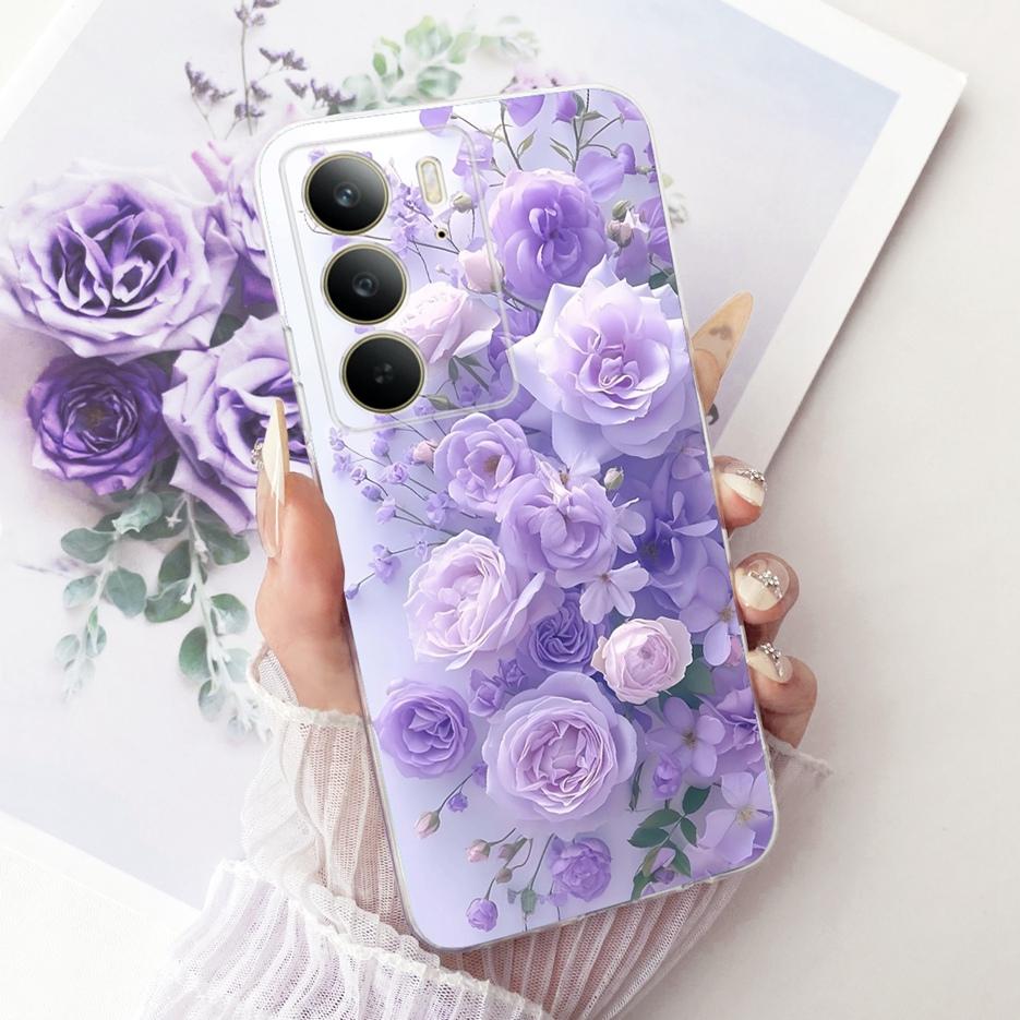 Чехол для Realme C75 4G Чехол RealmeC71 С рисунком «Дракон и Тигр» Мягкий Тонкий Чехол для Телефона Для Realme C71 C75 C 75x RealmeC75 X