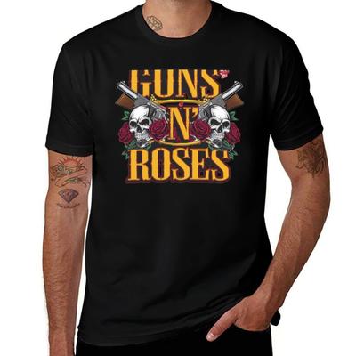 Guns N' Roses – Иконическая Рок-Группа Арт-футболка Tribute Ультрамягкая Дышащая Футболка Топ