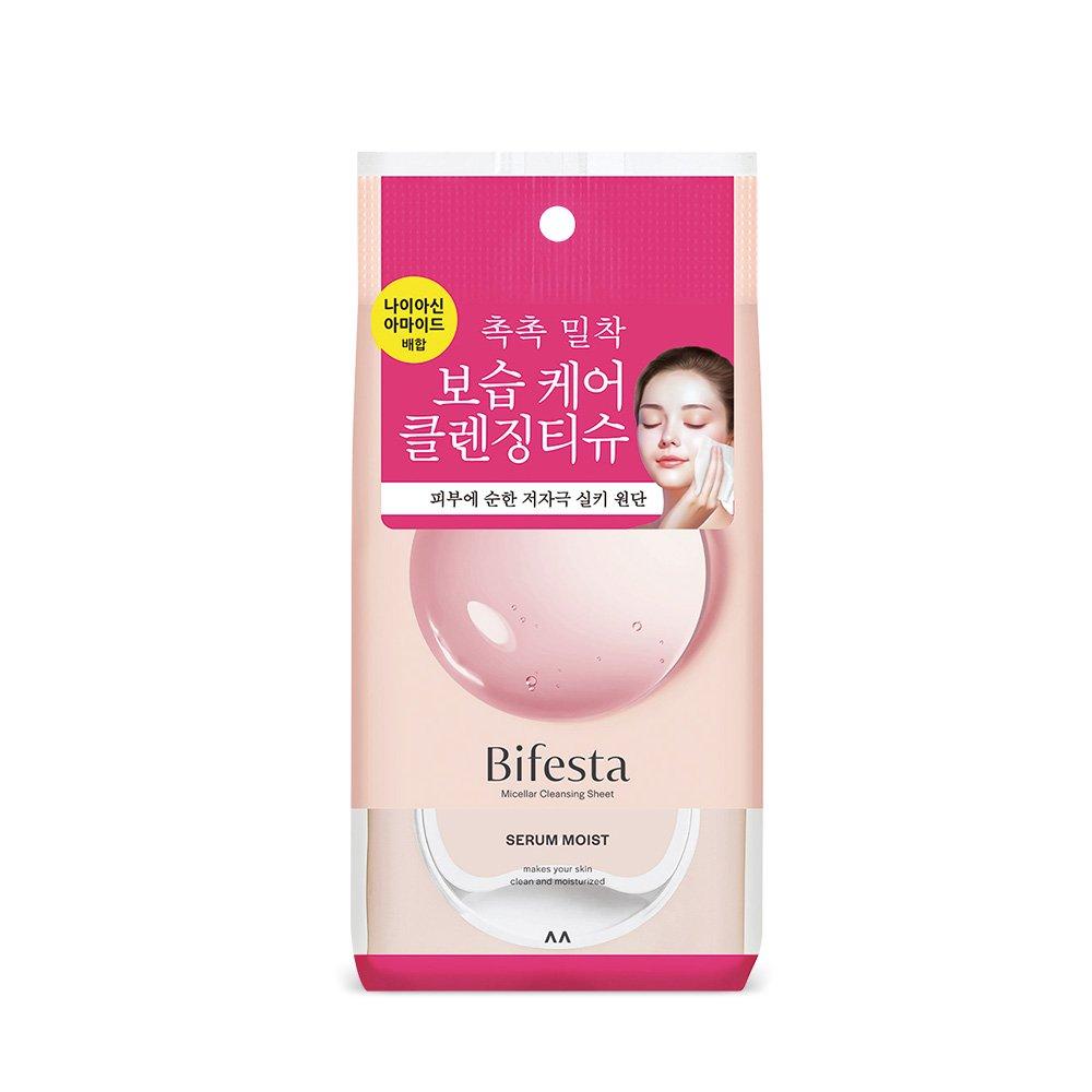 Bifesta Micellar Cleansing Tissue Serum Moist 46 Sheets