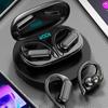 Wireless Headphones  Sport Bluetooth  Earphone  Smart Touch HiFI 9D Stereo Waterproof Ear Hook Headset with Microphone