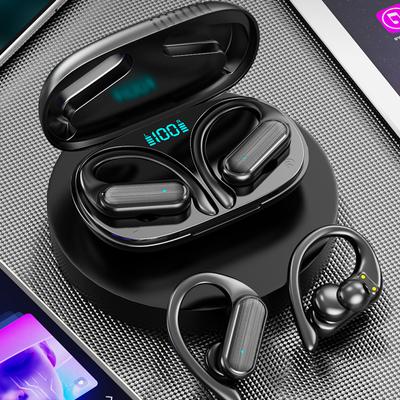 Беспроводные наушники спортивные Bluetooth наушники Smart Touch HiFI 9D стерео водонепроницаемые наушники с креплением на ухо с микрофоном