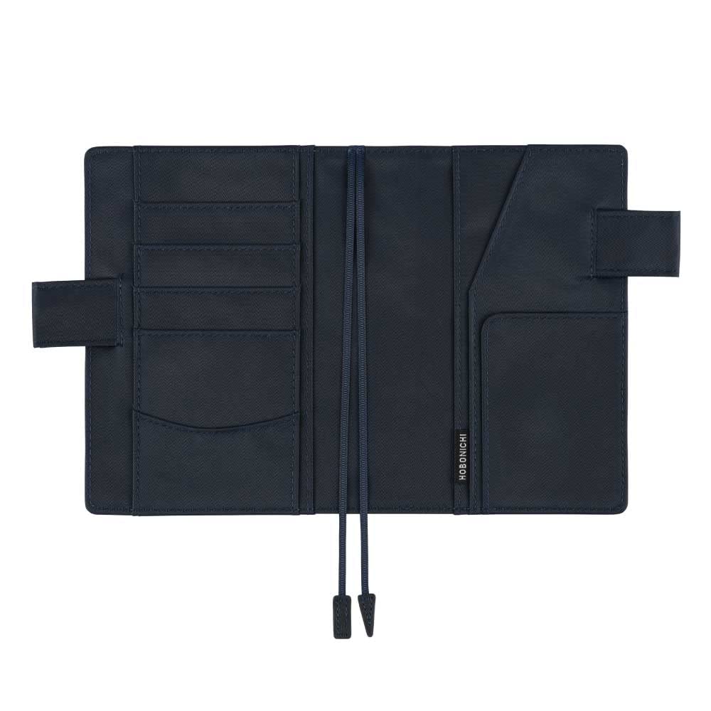 Hobonichi Techo Original A6 Cover Colors Navy, Japanese Planner Notebook Cover for Daily Journal and Schedule Book