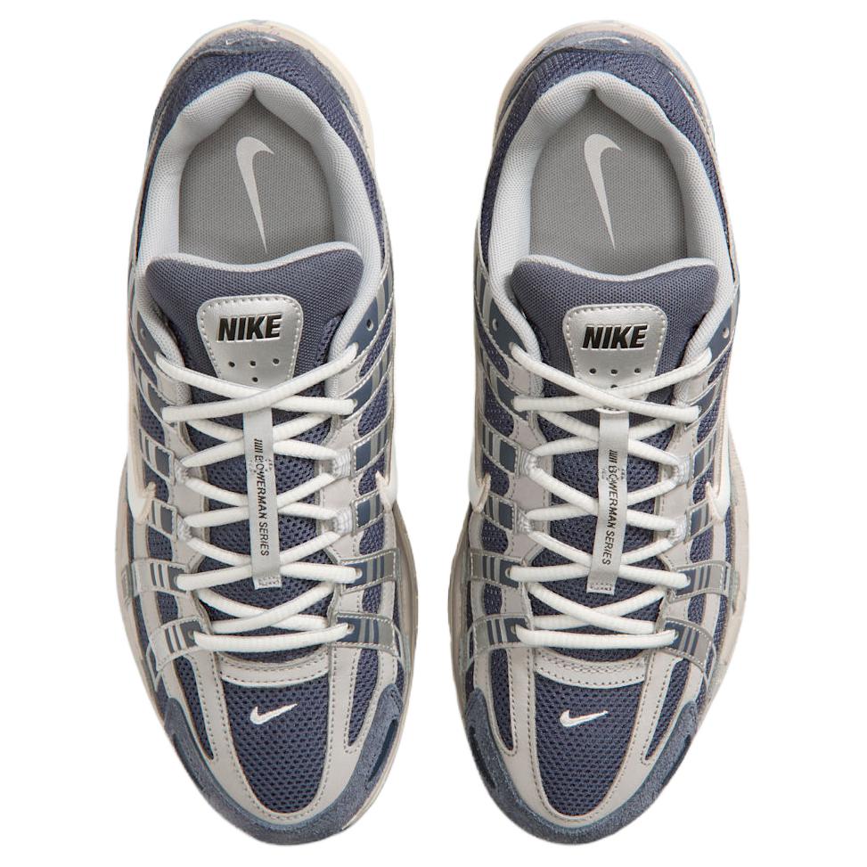 Nike P-6000 Удобные Прочные Дышащие Беговые Кроссовки Мужские кроссовки Синий Серый Бежевый IU7549-400