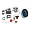 Комплект для настройки воздушного фильтра, карбюраторного топливного фильтра, набор свечей зажигания, подходит для 690152 694203 121602 121607
