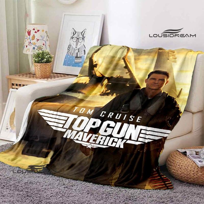 Классический фильм Top Gun Плед Детский теплый и красивый плед Мягкий и удобный плед Подарок на день рождения